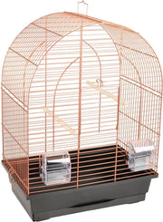 Vogelkooi Klara 1 Zwart/Koper - Zwart - 39 x 25 x 53 cm