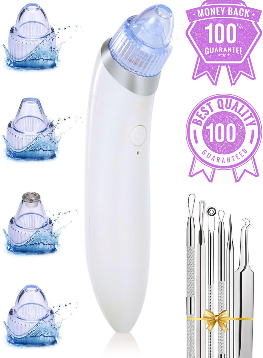 Rision™ Blackhead Remover - Pore Cleaner - Mee Eters Verwijderen - Tegen acné - Vacuum Cleaner - Alle huidtypes