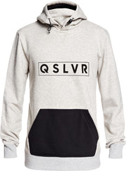 Quiksilver Big Logo Tech Heren Wintersporttrui - Light Grey Heather - Maat M