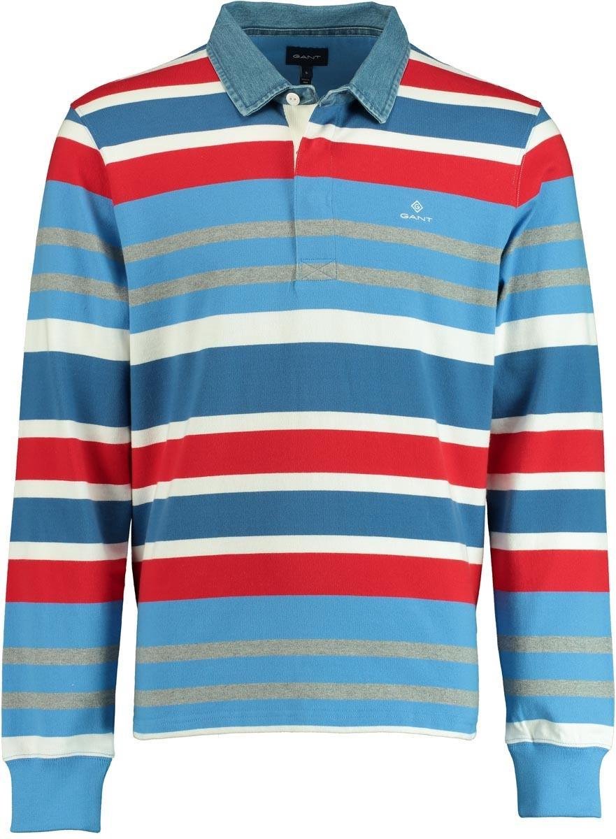 Gant Polo gestreept lange mouw 2005053/449