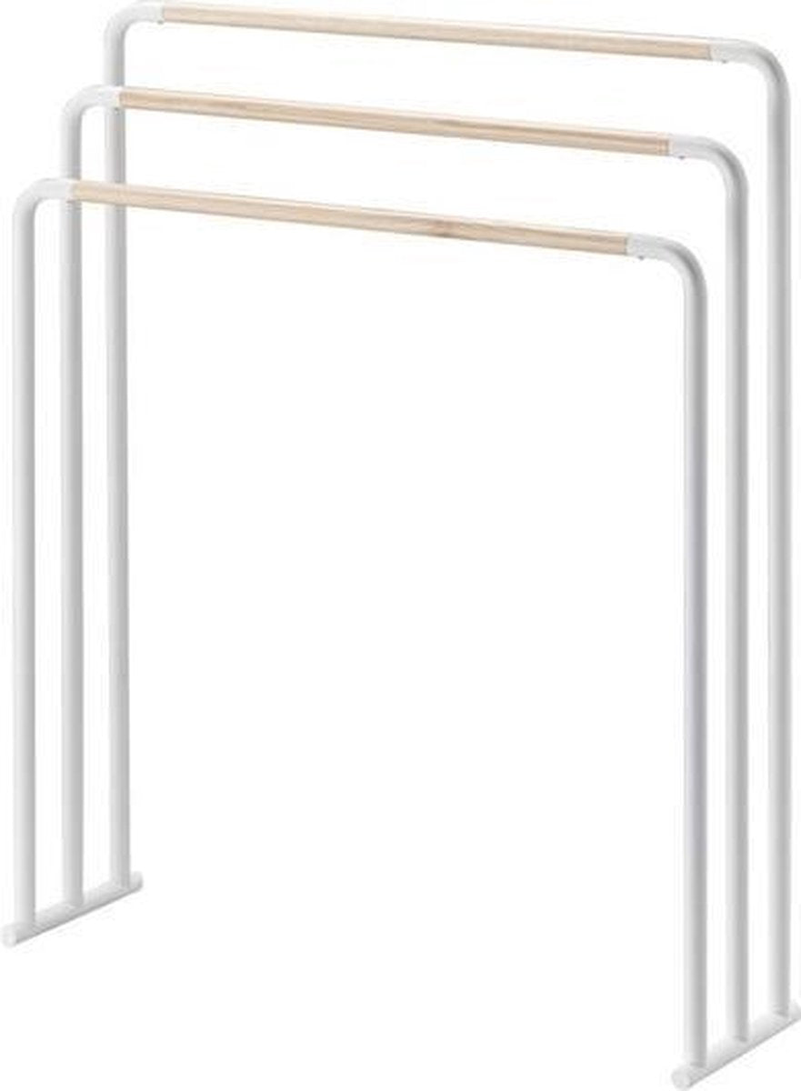 Yamazaki Bath towel hanger - plain - white