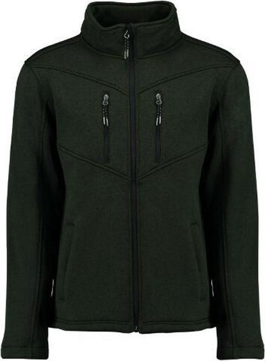 Kjelvik heren wintervest Sem groen - maat 3XL