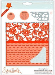 Tonic Studios Die - idyllics die & emboss set - flowering waves 1597E
