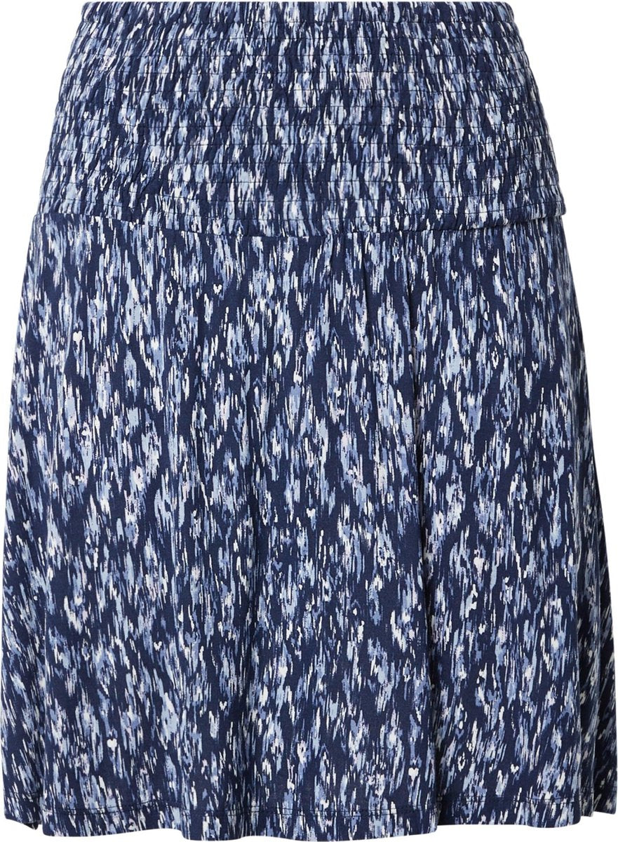 ICHI Vrouwen Rok Smoky Blue - Maat XS (36)