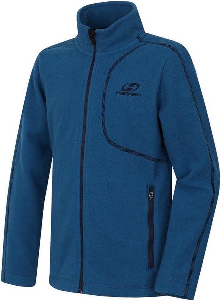 Hannah Vest Hobart Jongens Fleece/polyester Blauw Maat 152