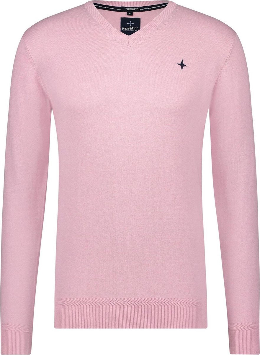 Haze&Finn Pullover V-hals Lila (MC15-0220 - Lilac Sachet)