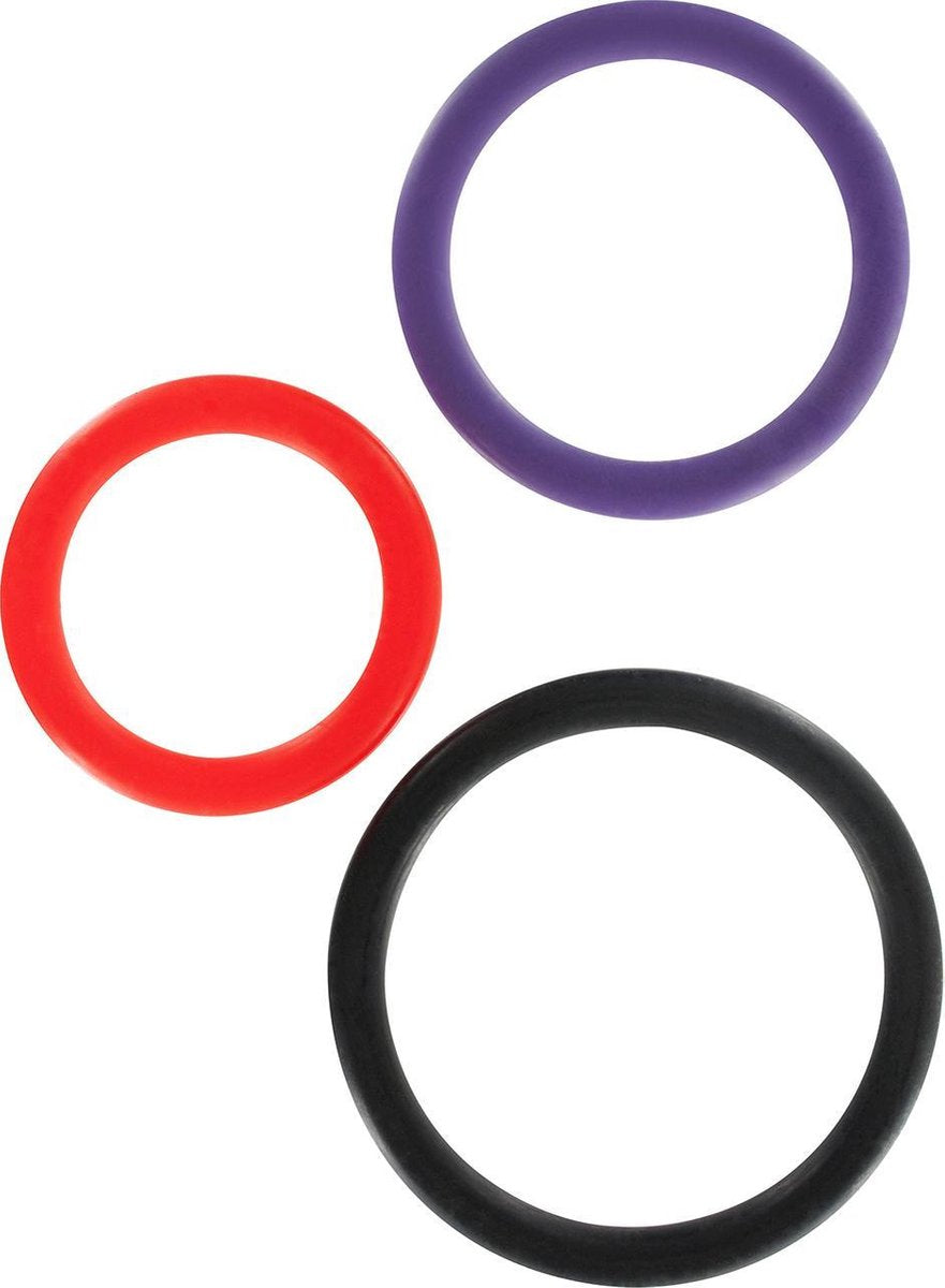 ToyJoy triple Rings - Cockring - 3 stuks