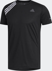 adidas Own The Run Tee Sportshirt Heren - Black - Maat S