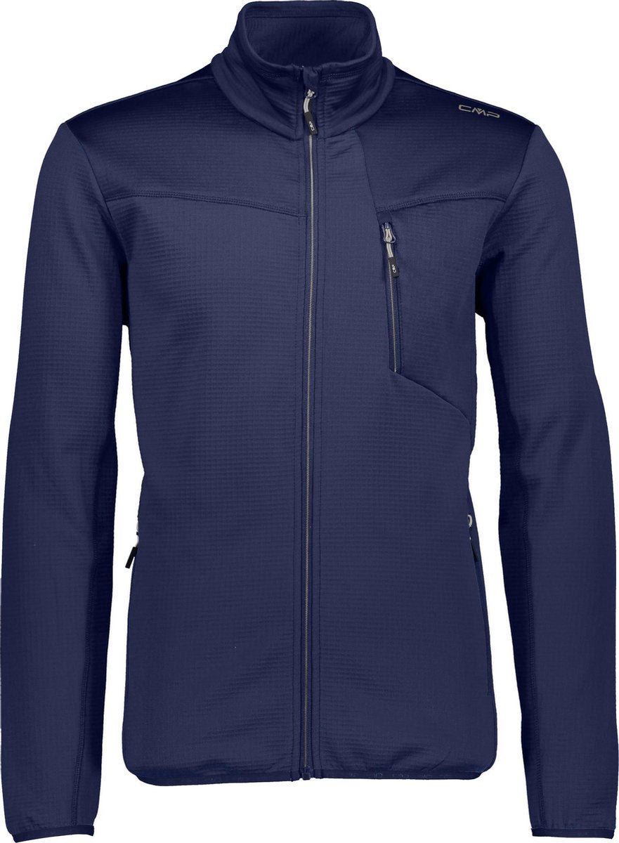 Cmp Outdoorvest Grid-tech Fleece Heren Polyester Navy Mt L