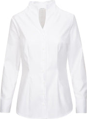 Seidensticker Crystal White winterproof overhemd bloes dames wit - 42
