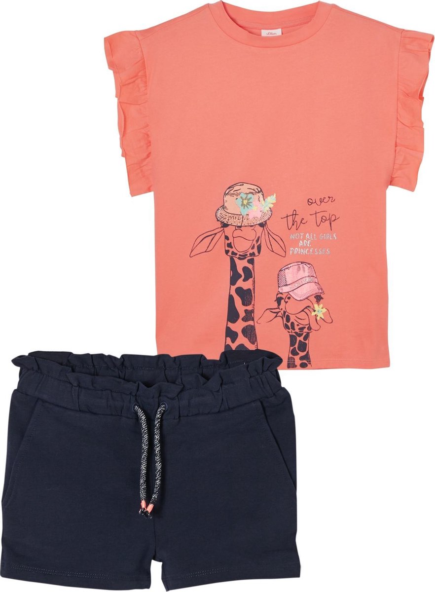 s.Oliver Meisjes T-shirt - Maat 104/110