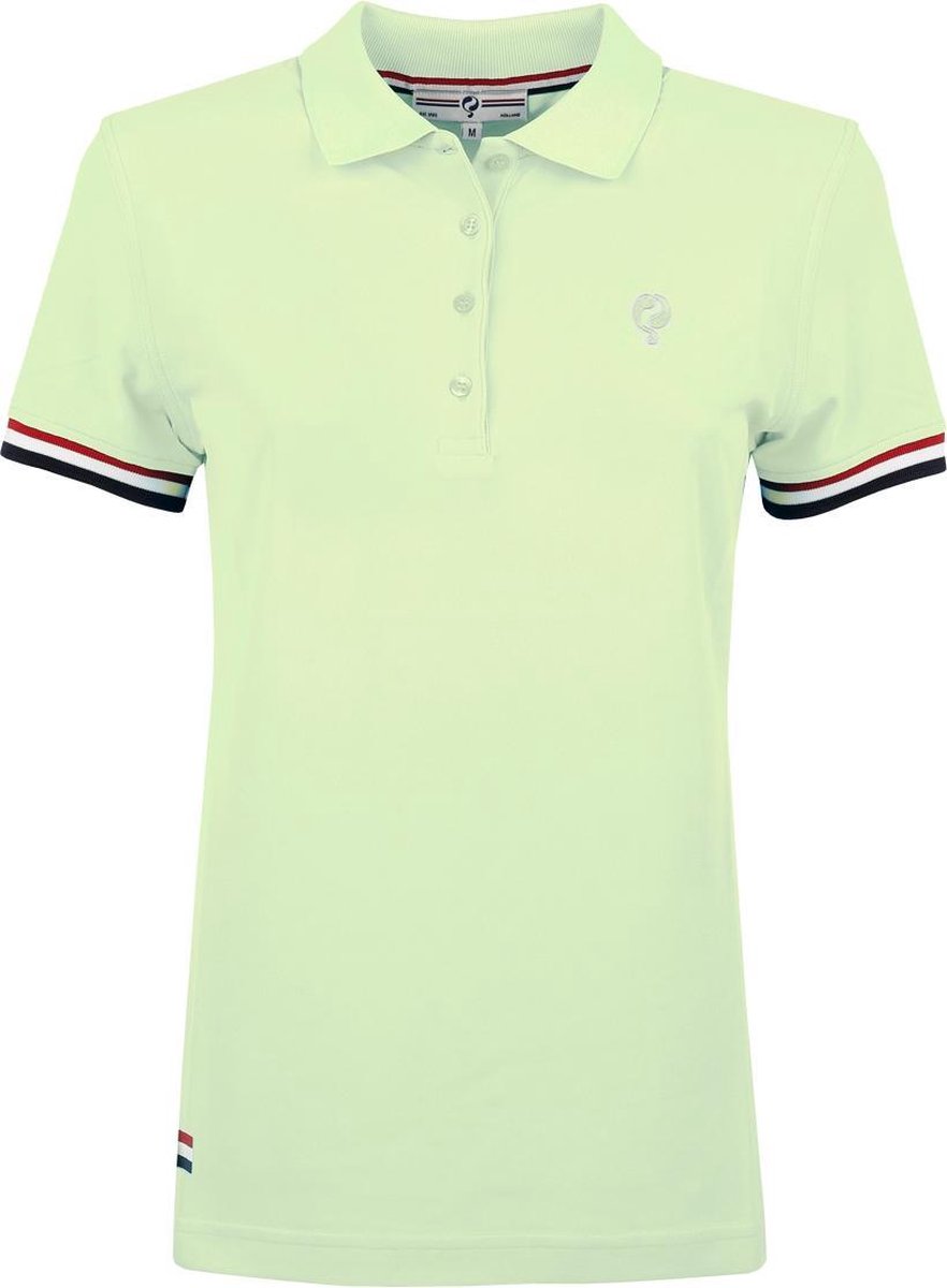 Dames Polo Square - Zachtgroen