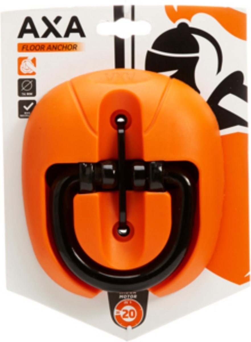 Wandanker / vloeranker AXA Floor Anchor ART4 14mm - oranje (op kaart)