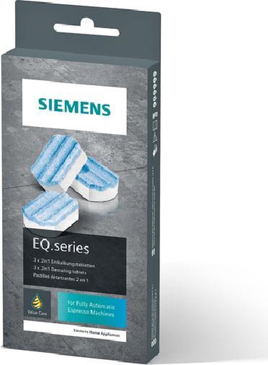 Siemens EQ Serie - Ontkalkingstabletten - 3 Stuks