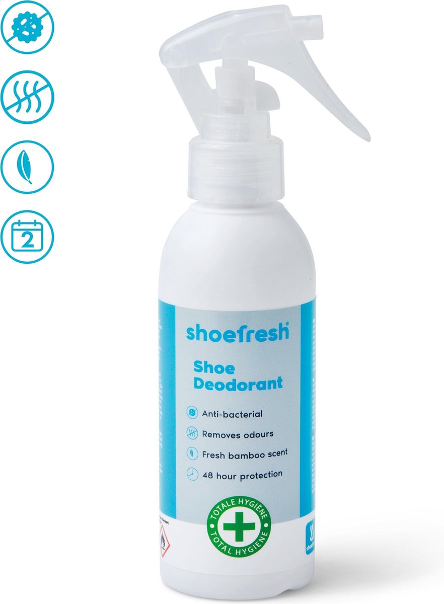 Shoefresh Schoendeo – Geurvreter Voor Schoenen – Hygiënische Schoenen Spray / Schoenendeo - 150ml