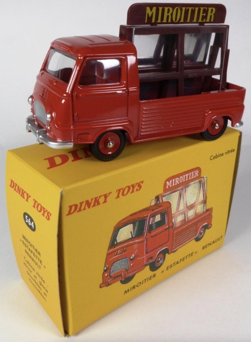 Renault Estafette Miroitier red 1:43