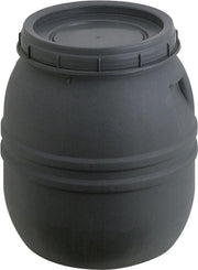 Ton met draaideksel 70L grijs - VB 200043