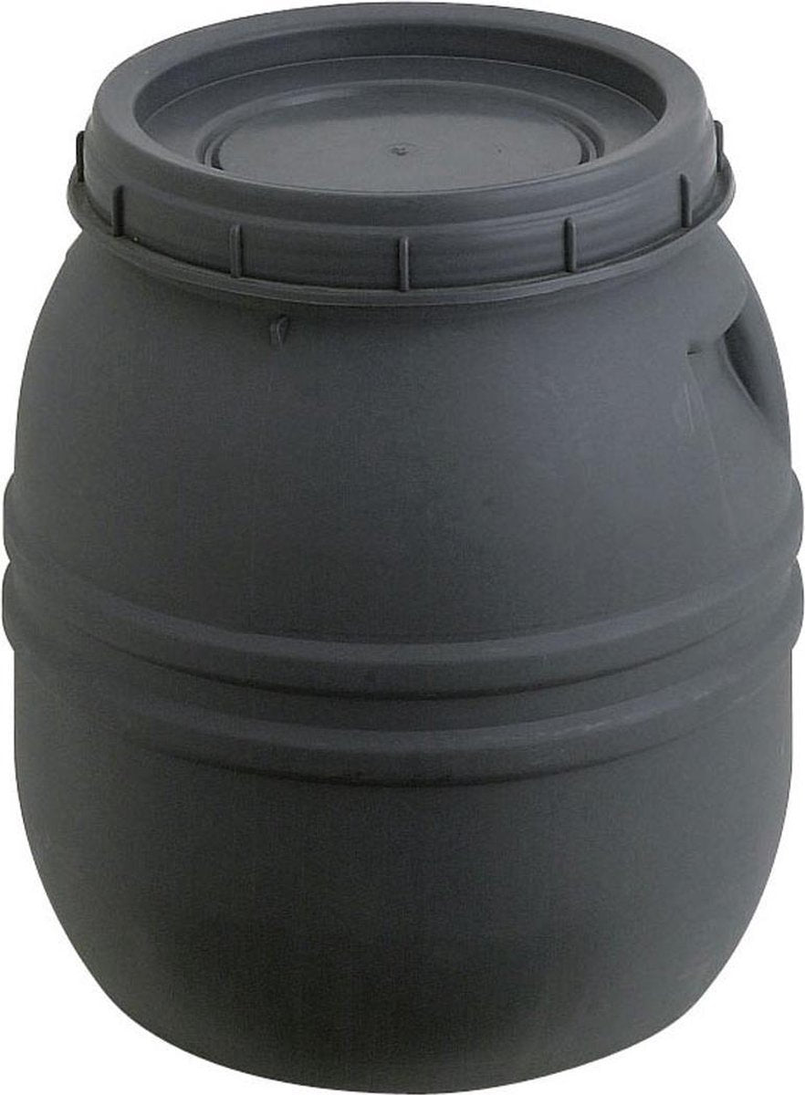 Ton met draaideksel 70L grijs - VB 200043