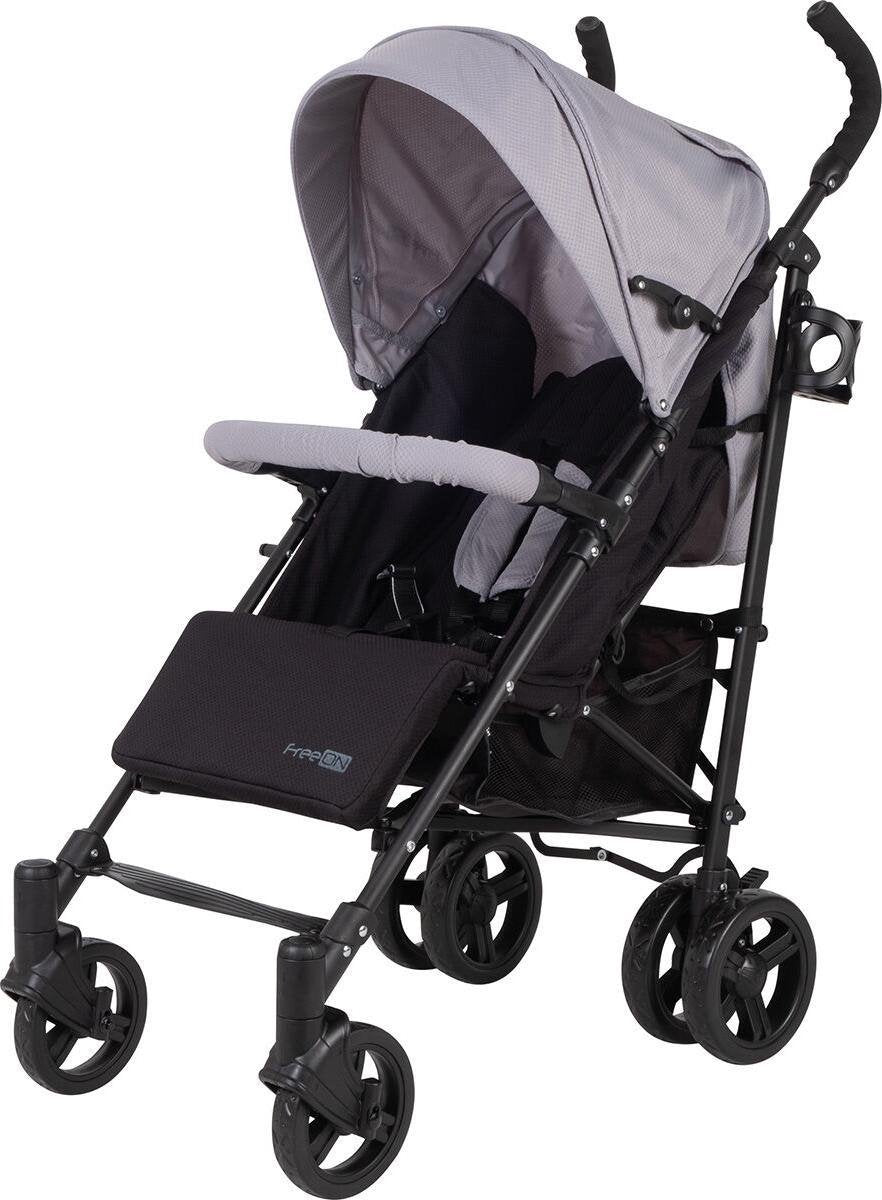FreeON - Buggy 5-positie Sun Plus - Grijs