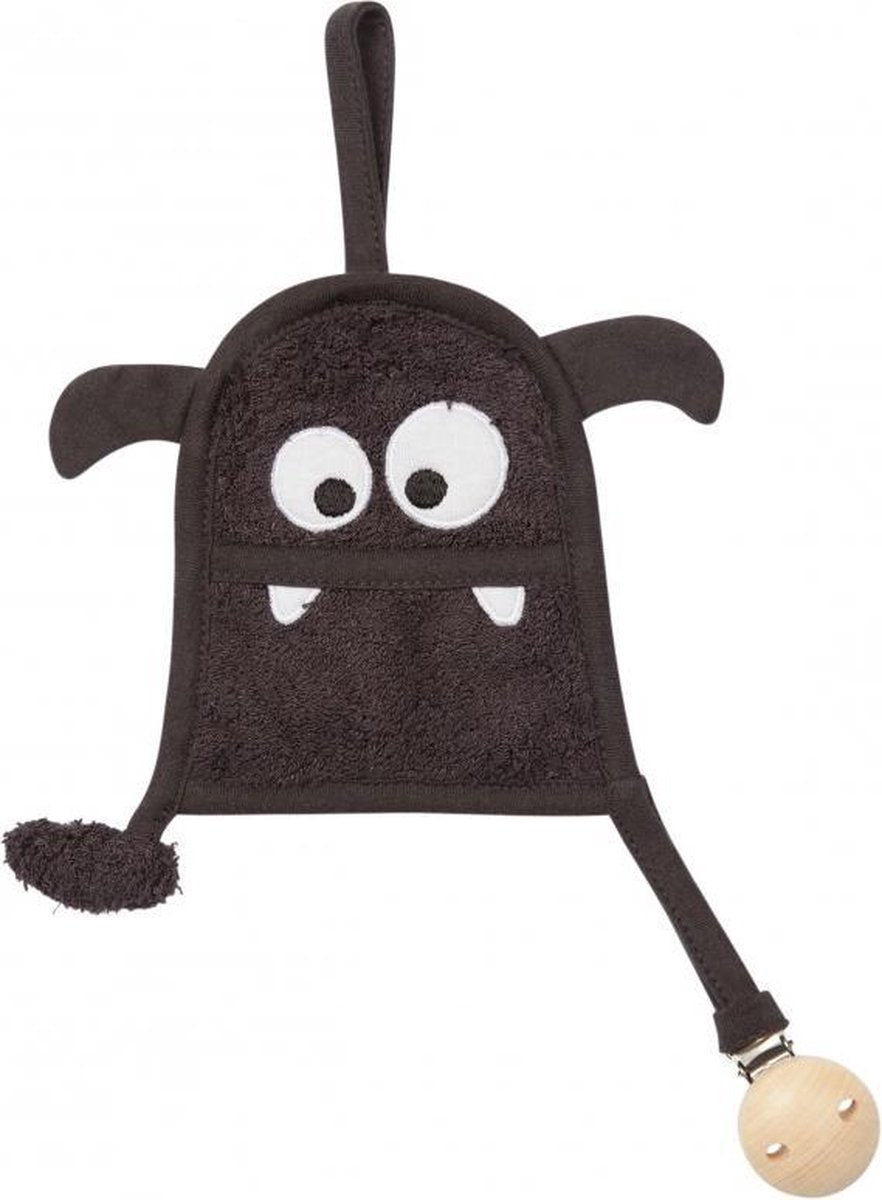 Timboo - Fopspeendoekje Bamboo - Monster Graphit