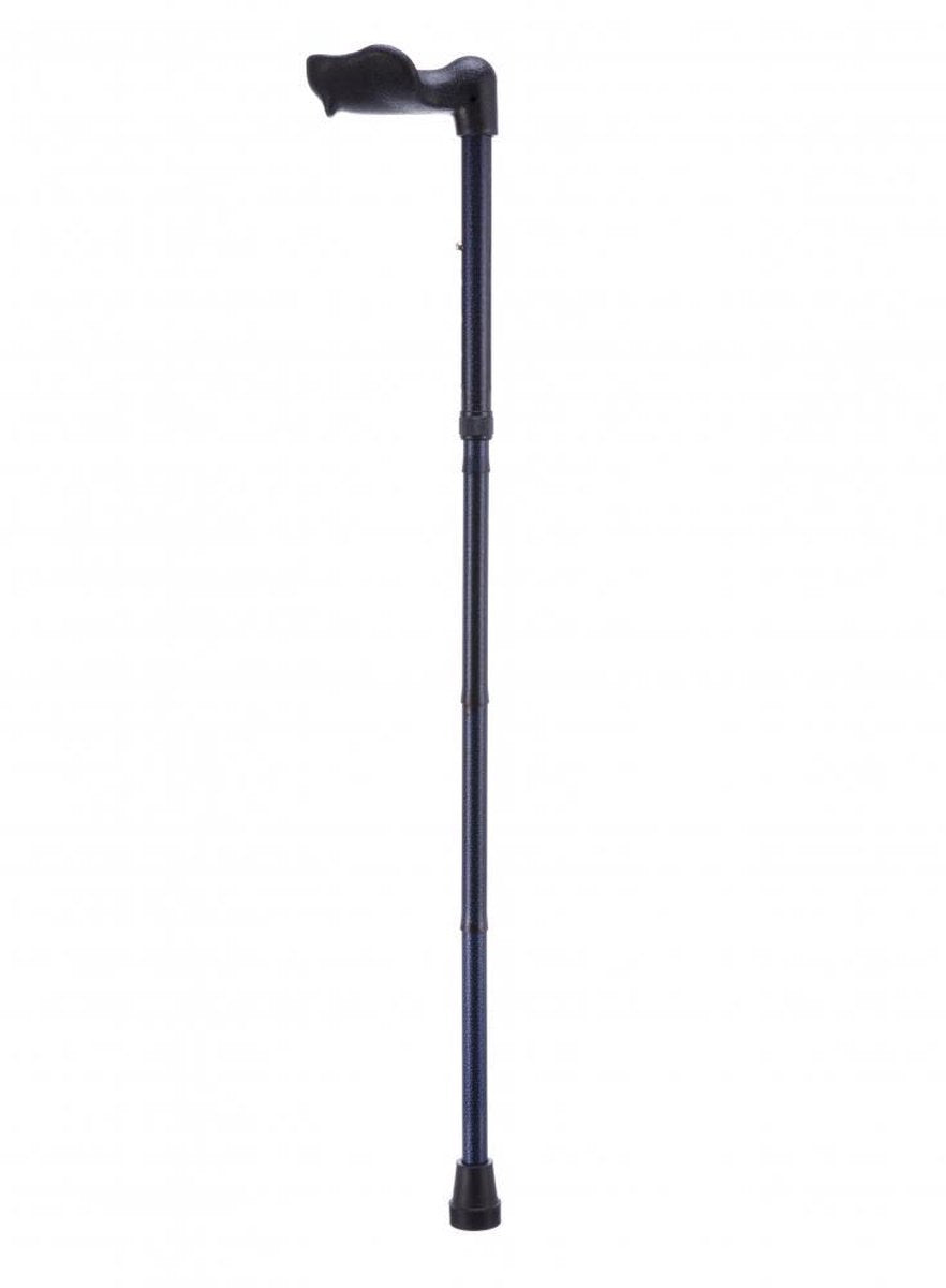 Opvouwbare wandelstok anatomisch - blue ice links