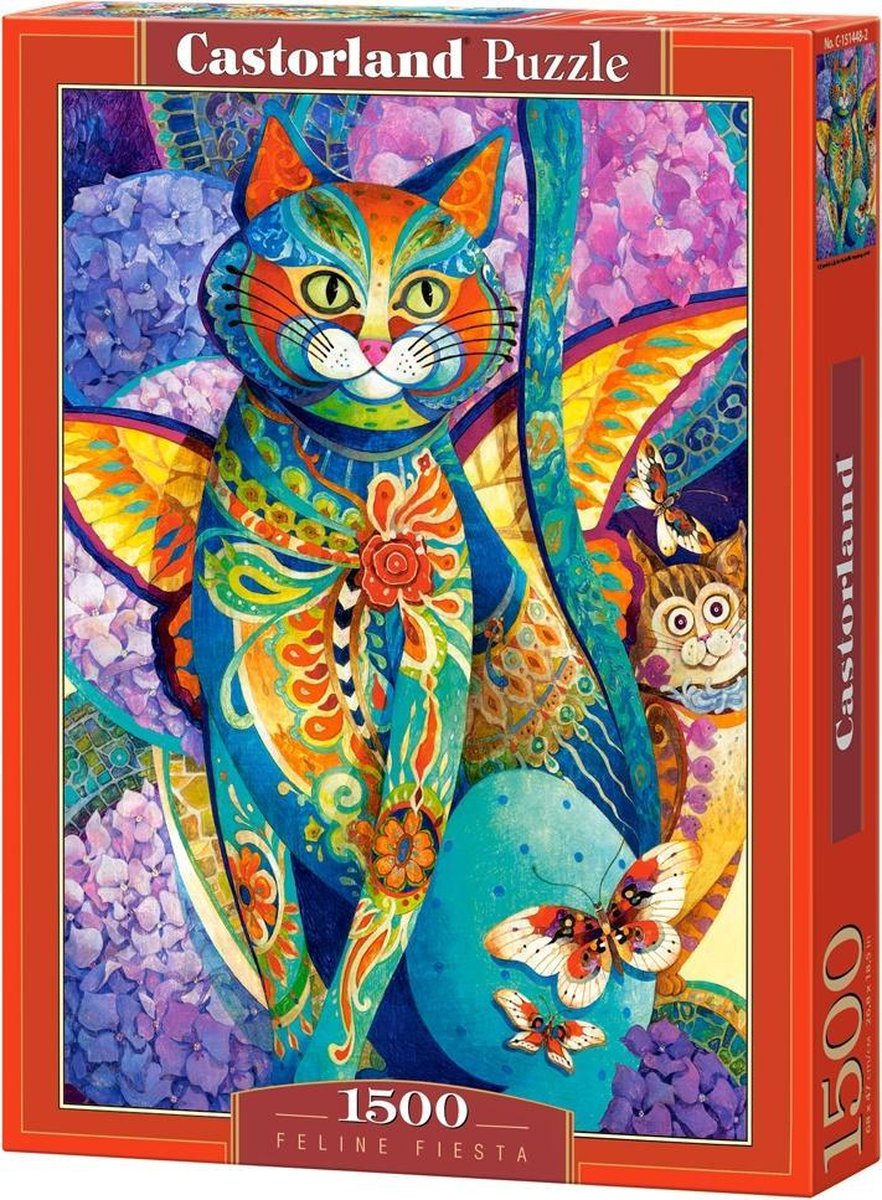 Feline fiesta - 1500 stukjes