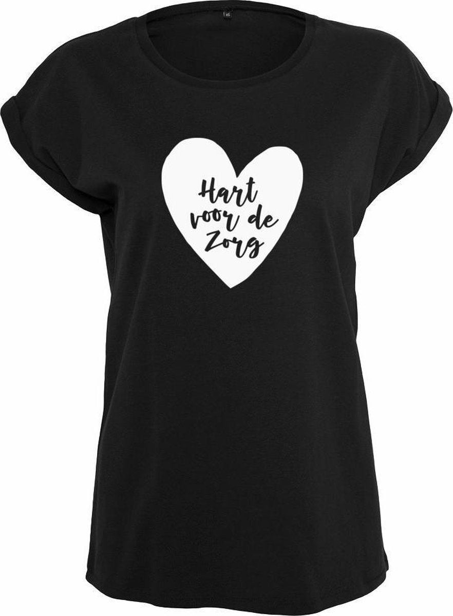 Hart voor de zorg dames t-shirt maat XS
