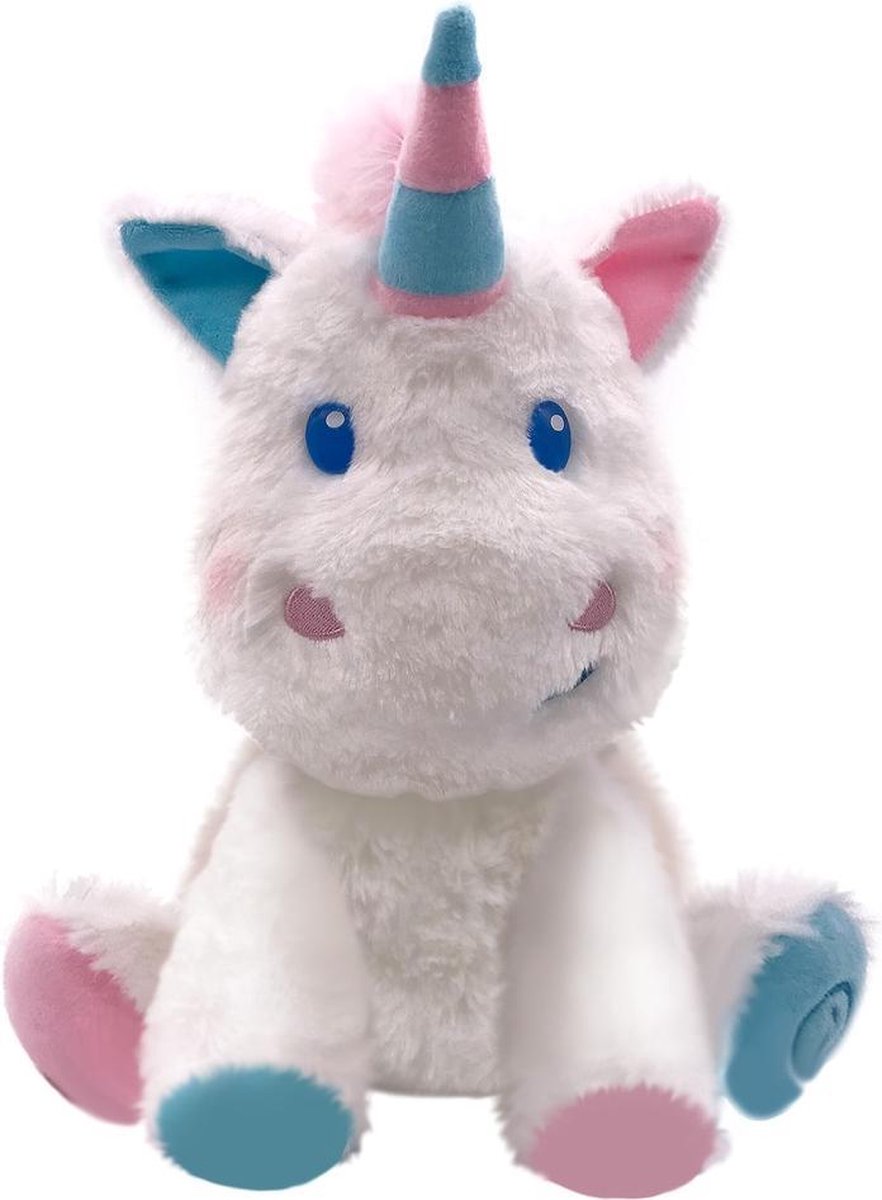 Splash Toys Knuffel Magicalin Baby Eenhoorn 18 Cm Pluche Wit