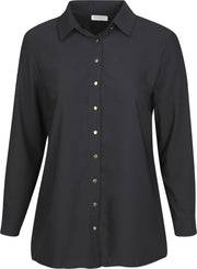 Promiss - Effen blouse - Zwart