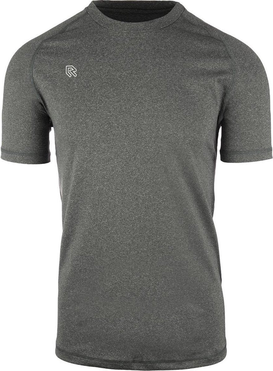 Robey Tech Shirt voetbalshirt korte mouwen (maat XL) - Grey Melange
