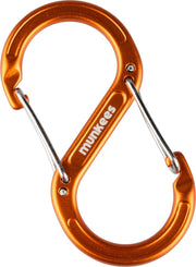 Munkees Karabijnhaak S-shape Draadsluiting 6 X 60 Mm Oranje