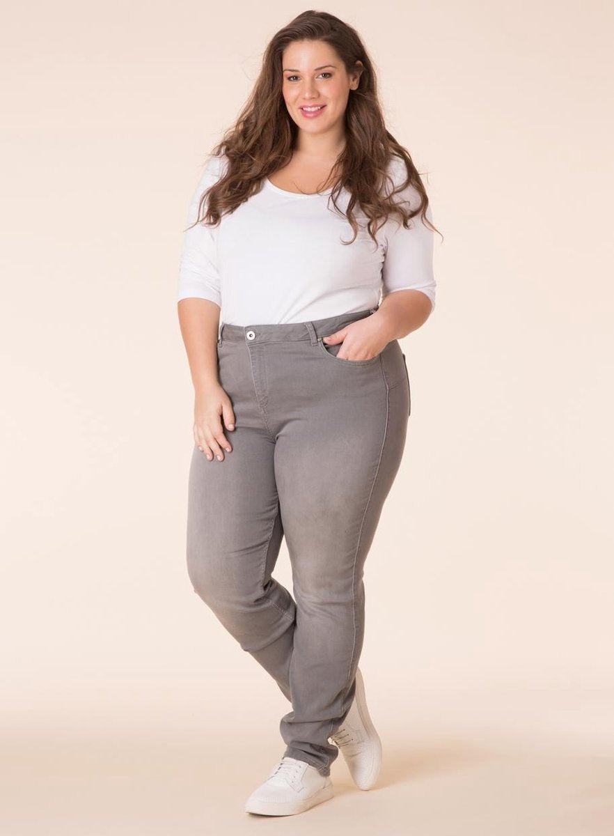 YESTA Jaya Broek - Light Grey - maat 2(50)