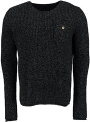 SWEATER ALEX BLACK GREY -XL HAILYS