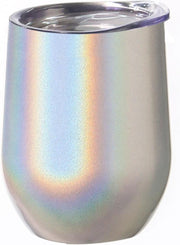 Drinkbekers | Thermosbeker | Beker | Koffiebeker to go | Dubbelwandig | RVS | Regenboog wit | Able & Borret