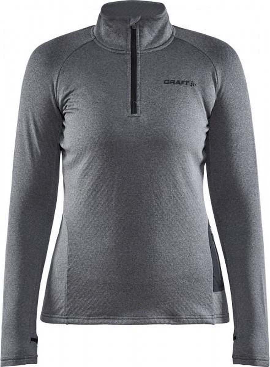 Craft Core Thermal Midlayer Dames - Donkergrijs - maat L