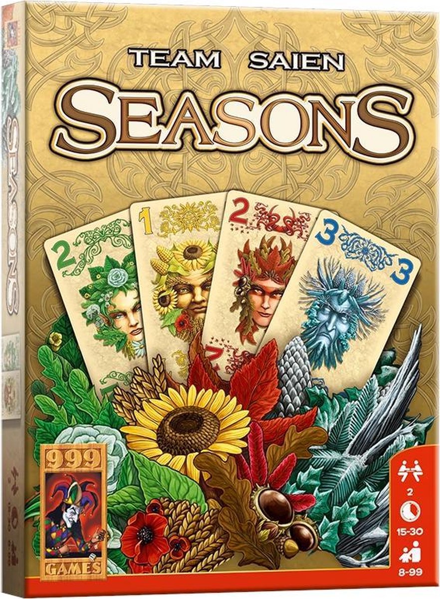 Spel - Kaartspel - Seasons - 8+