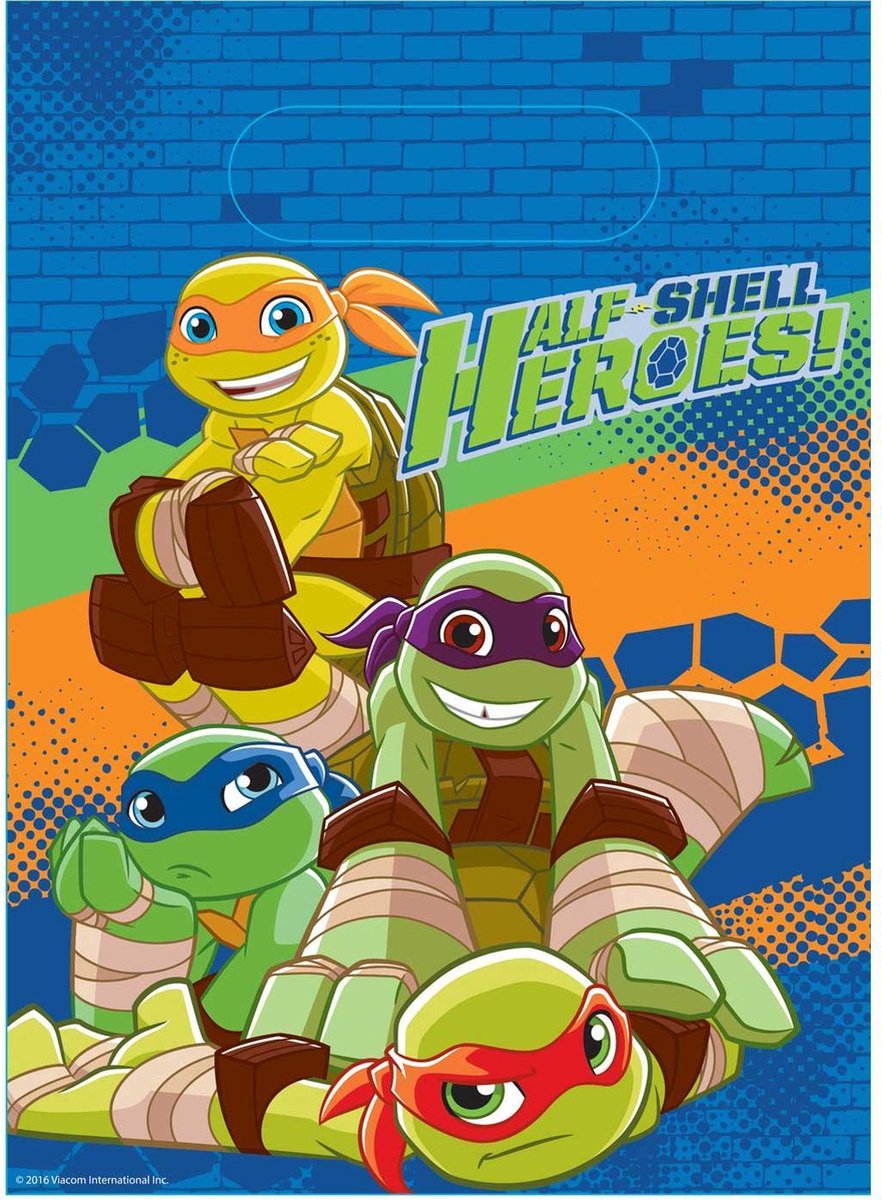 8 Lootbags Half Shell Heroes