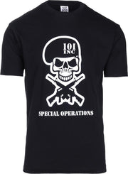 101inc T-shirt Special Operations zwart