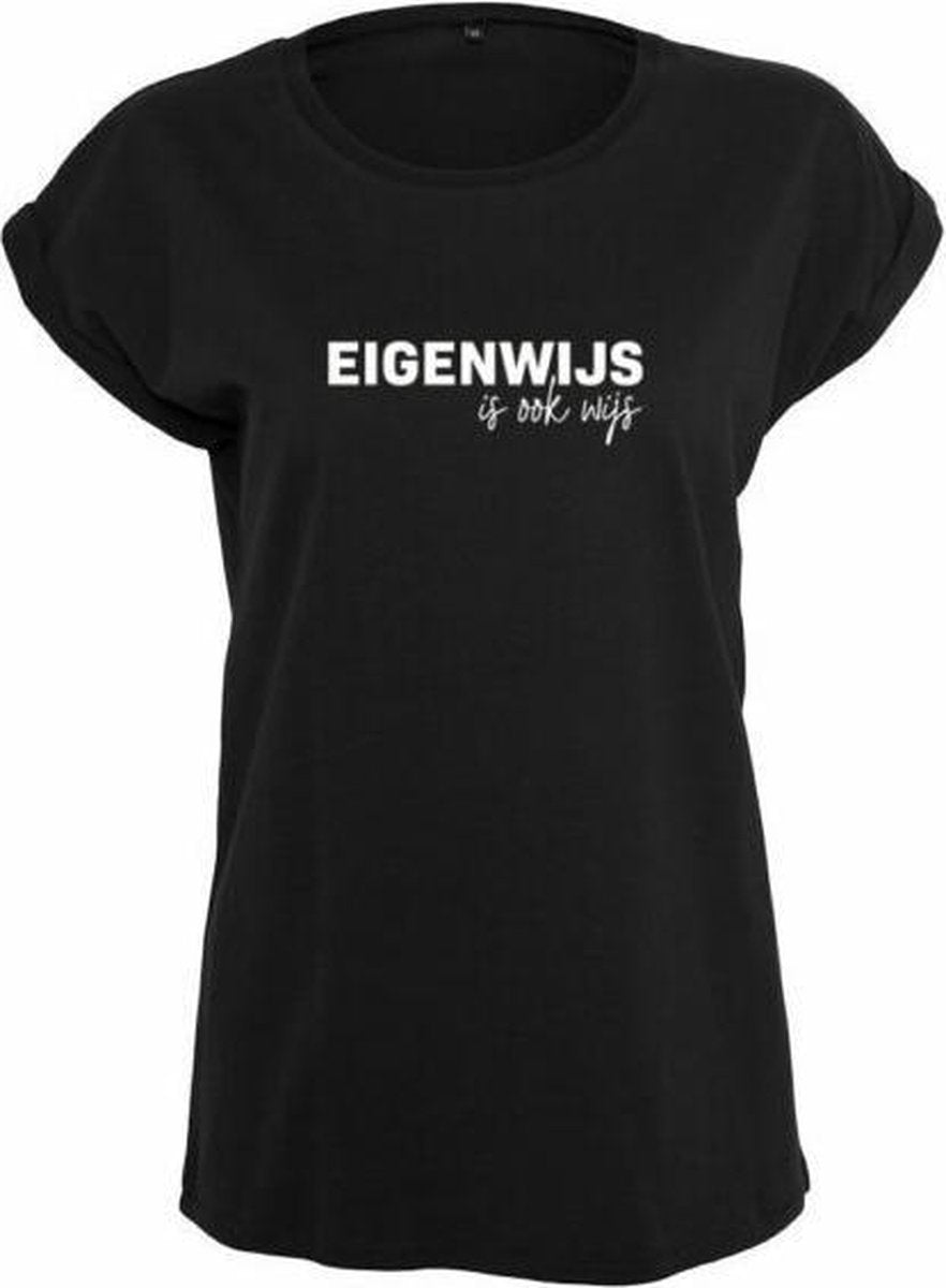 Eigenwijs is ook wijs Rustaagh dames t-shirt maat 3XL