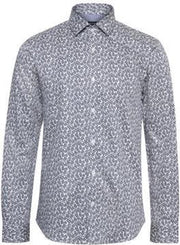 Matinique Overhemd Trostol B5 Print Navy Blazer (30205303 - 193923)