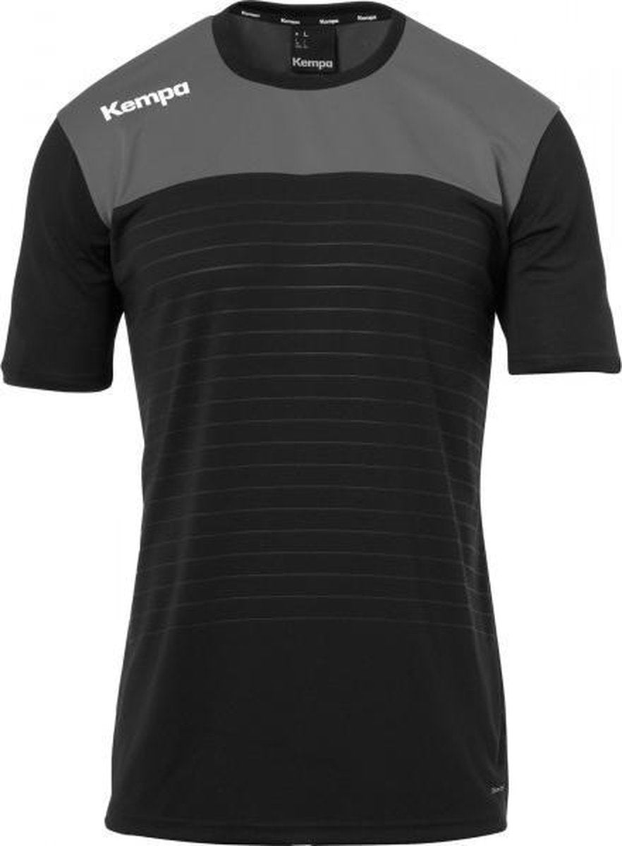 Kempa Emotion 2.0 Shirt kinderen - zwart - maat 140