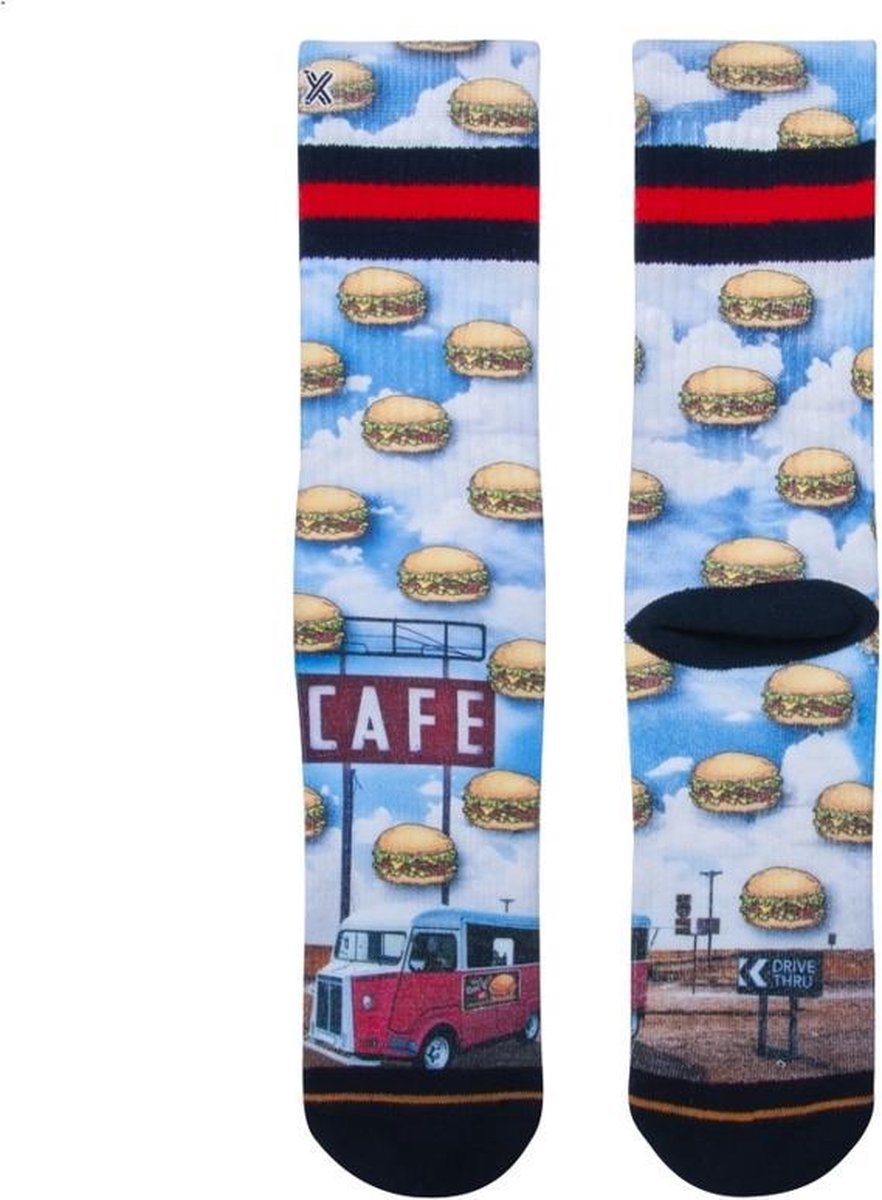 Xpooos Socks Luke BurgerCity 60210