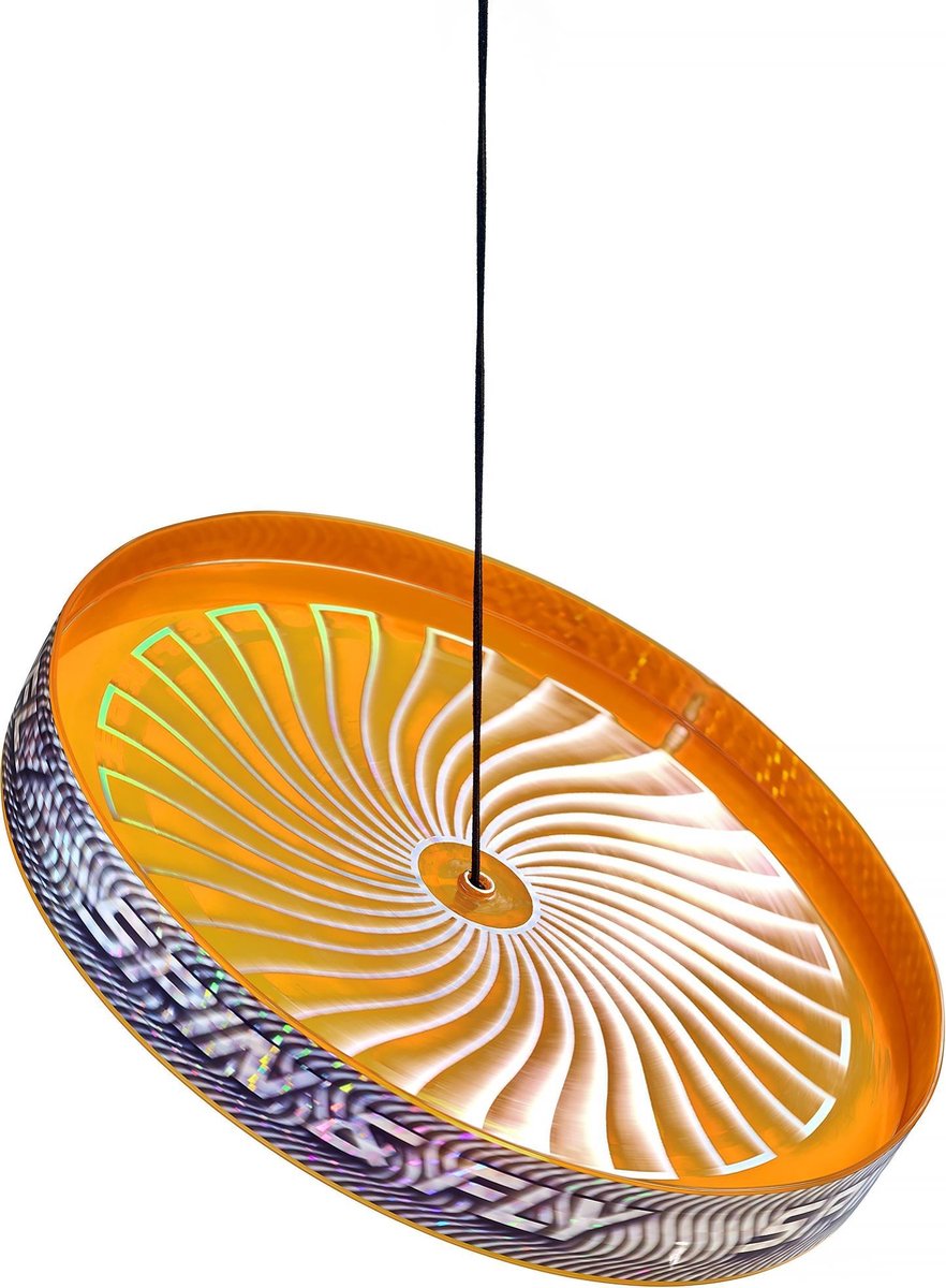 Acrobat Spin & Fly Juggling Frisbee - Orange