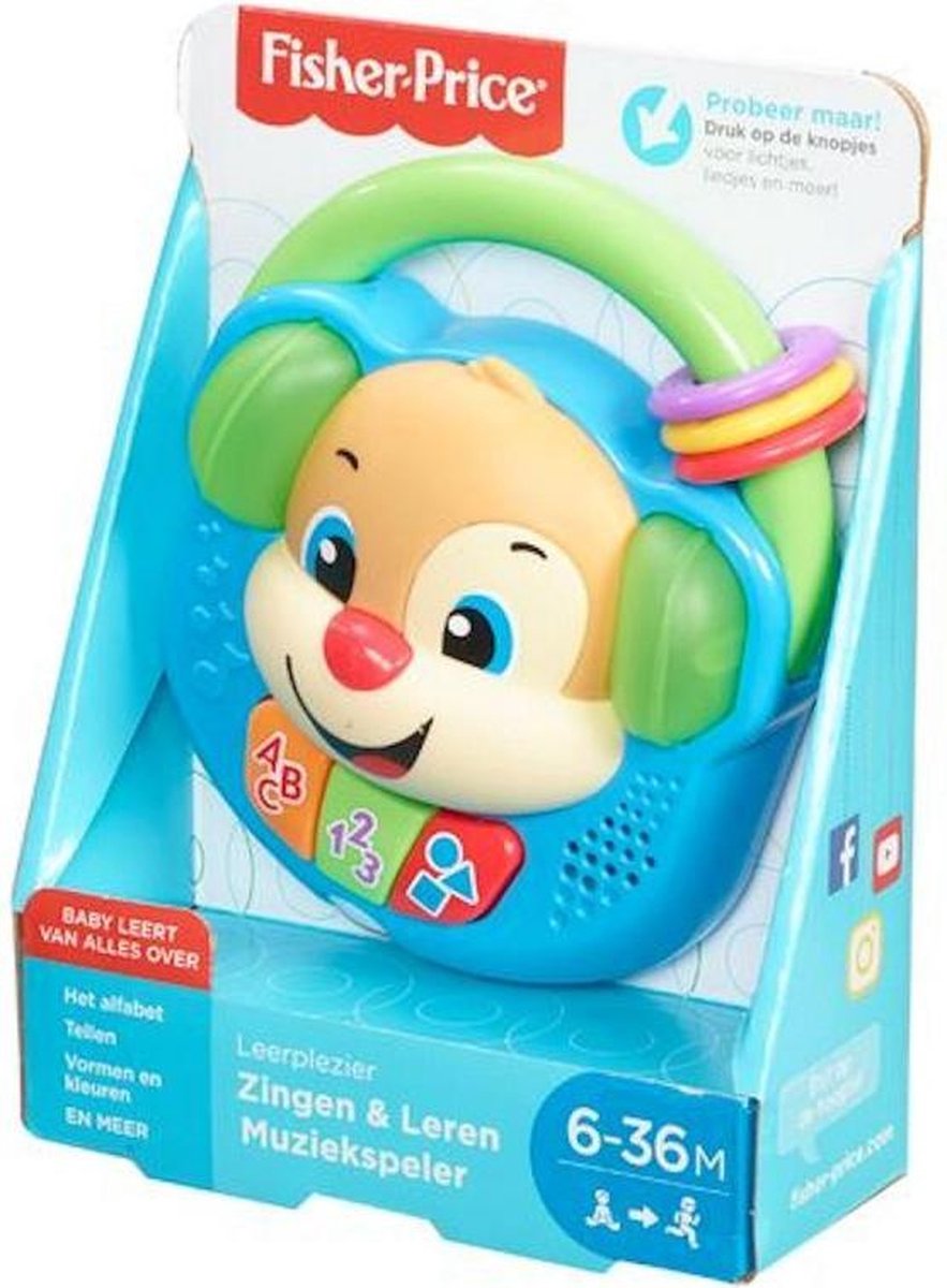 Fisher-Price Leerplezier Muziekspeler FTC69
