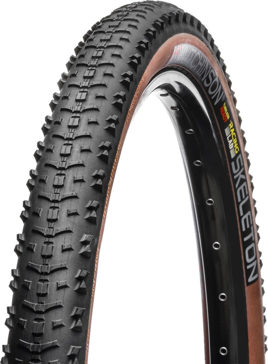 Hutchinson Skeleton Racing Lab Buitenband MTB 29x2.15 Black/Tan Wall  (Tubeless Ready)