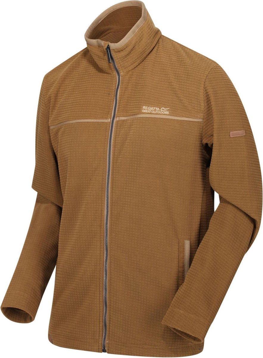 Earvin Fleece met een gemiddeld gewicht en rits over de volle lengte van Regatta voor Heren