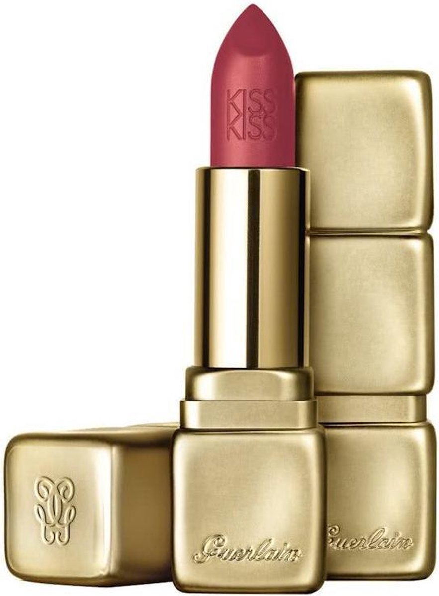 Guerlain KissKiss Matte lippenstift Rood Mat