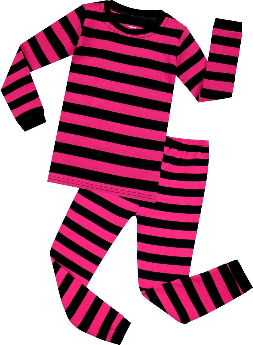 Elowel - Jongen en Meises Gestreepte Pyjama