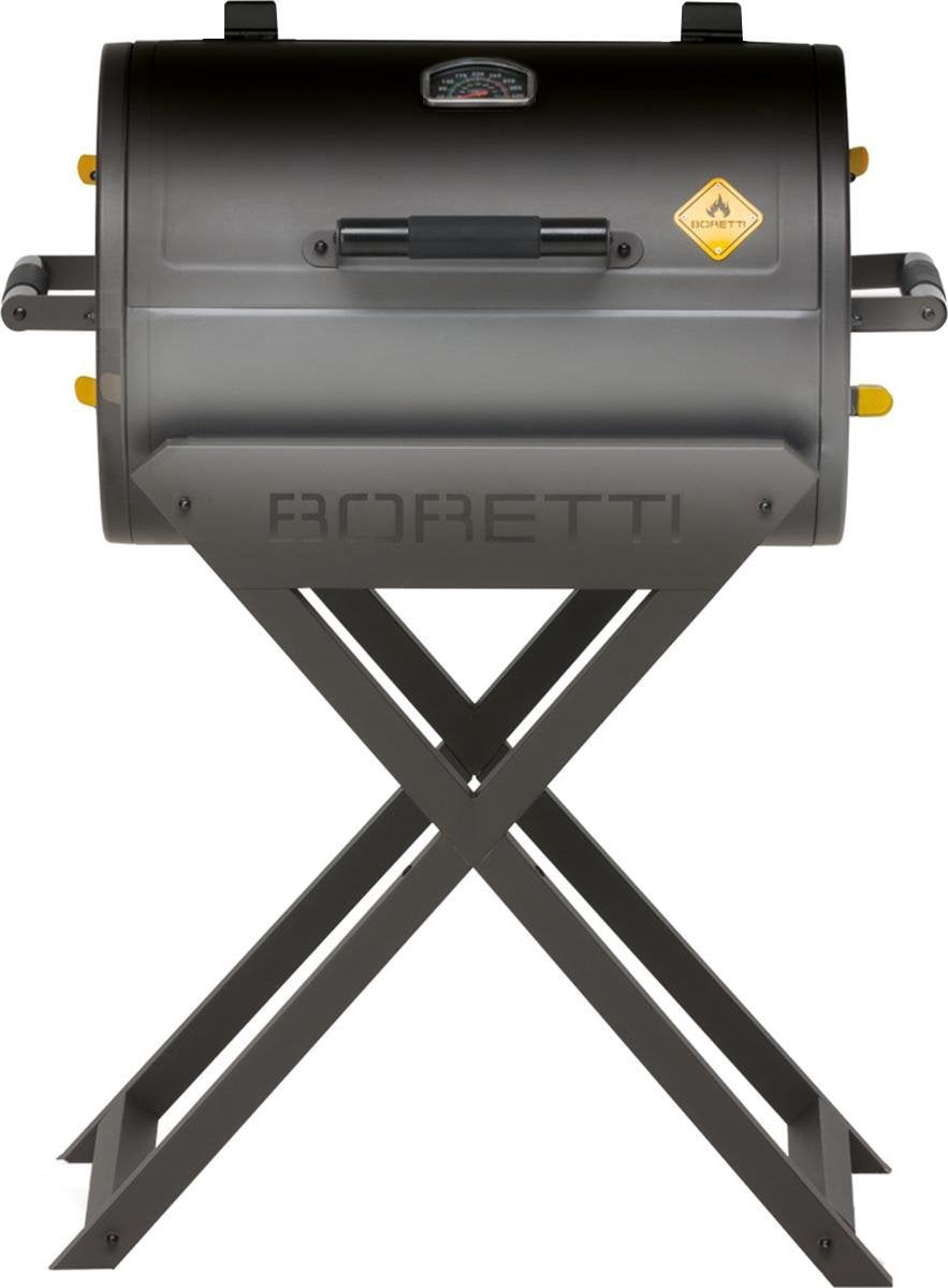 Boretti Fratello houtskoolbarbecue - Grilloppervlak 58x41 cm - Zwart