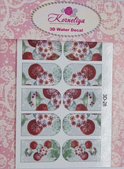 Korneliya 3D Waterdecal - 3D 028